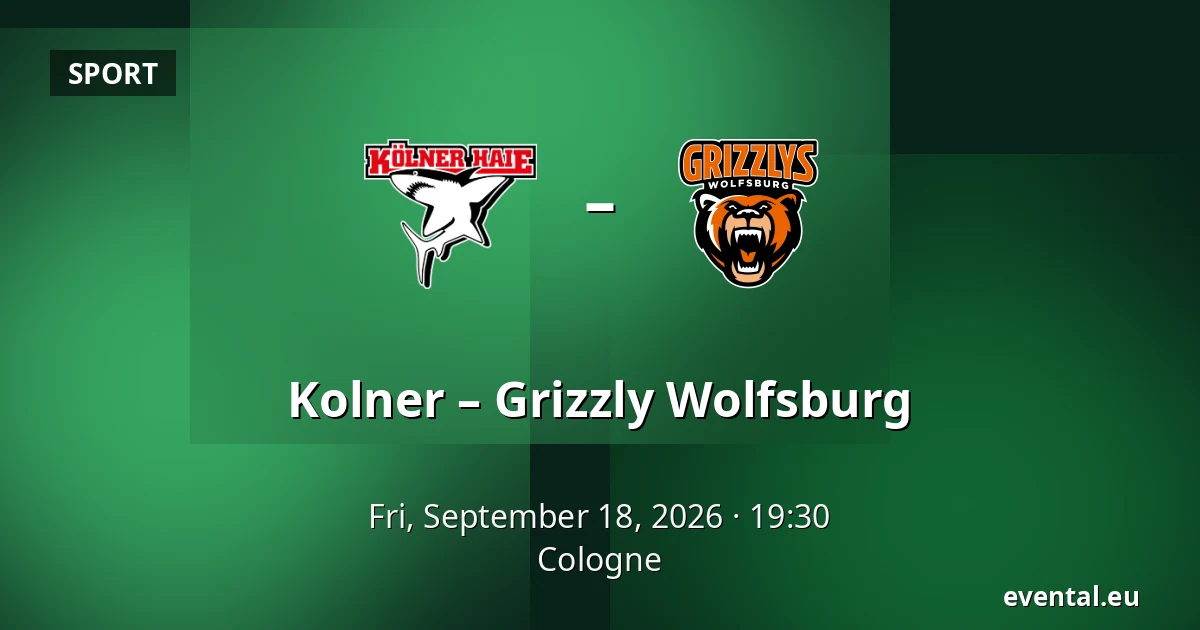 Kolner – Grizzly Wolfsburg — Cologne