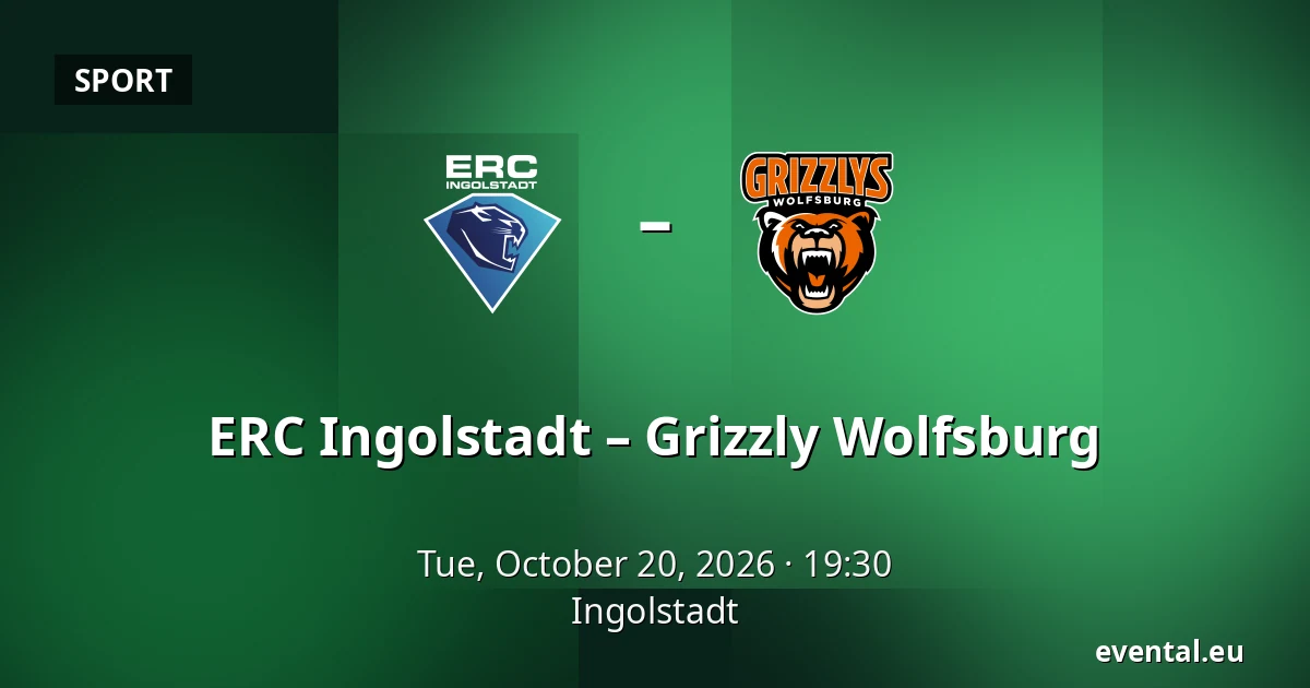 ERC Ingolstadt – Grizzly Wolfsburg — Ingolstadt