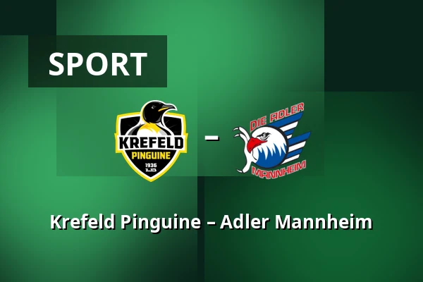 Krefeld Pinguine – Adler Mannheim — König Palast, Krefeld