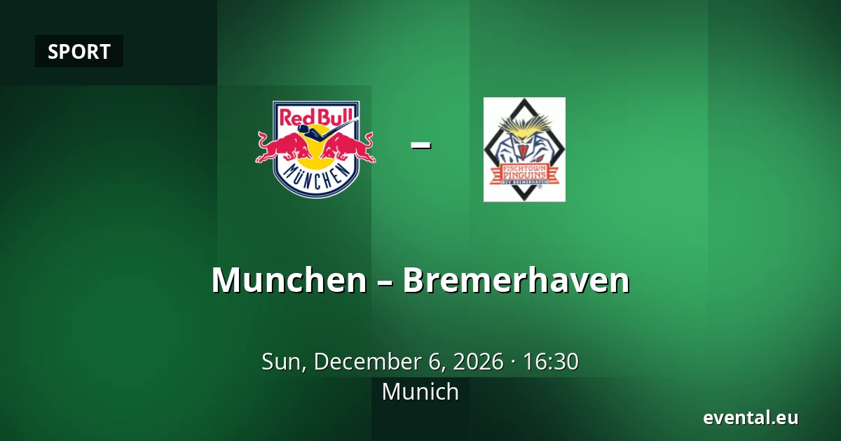 Munchen – Bremerhaven — Munich
