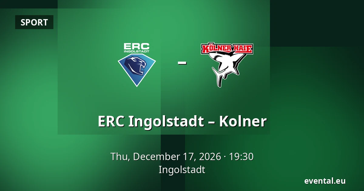 ERC Ingolstadt – Kolner — Ingolstadt