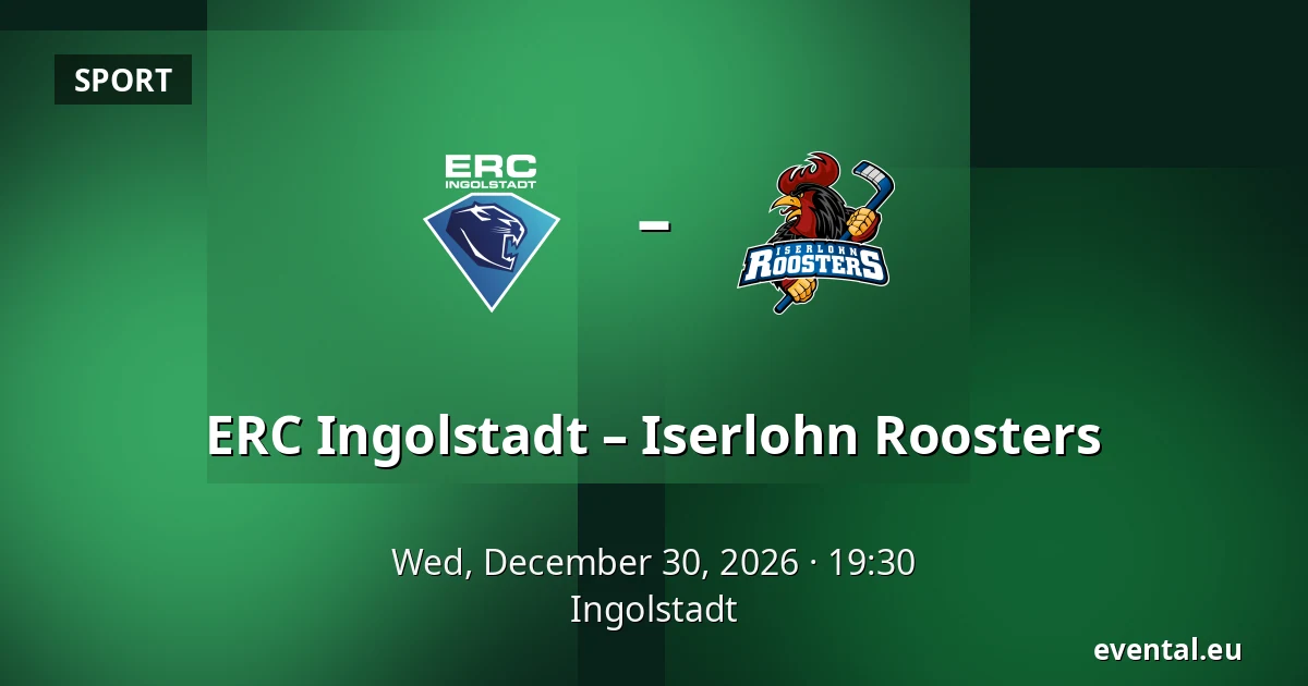 ERC Ingolstadt – Iserlohn Roosters — Ingolstadt