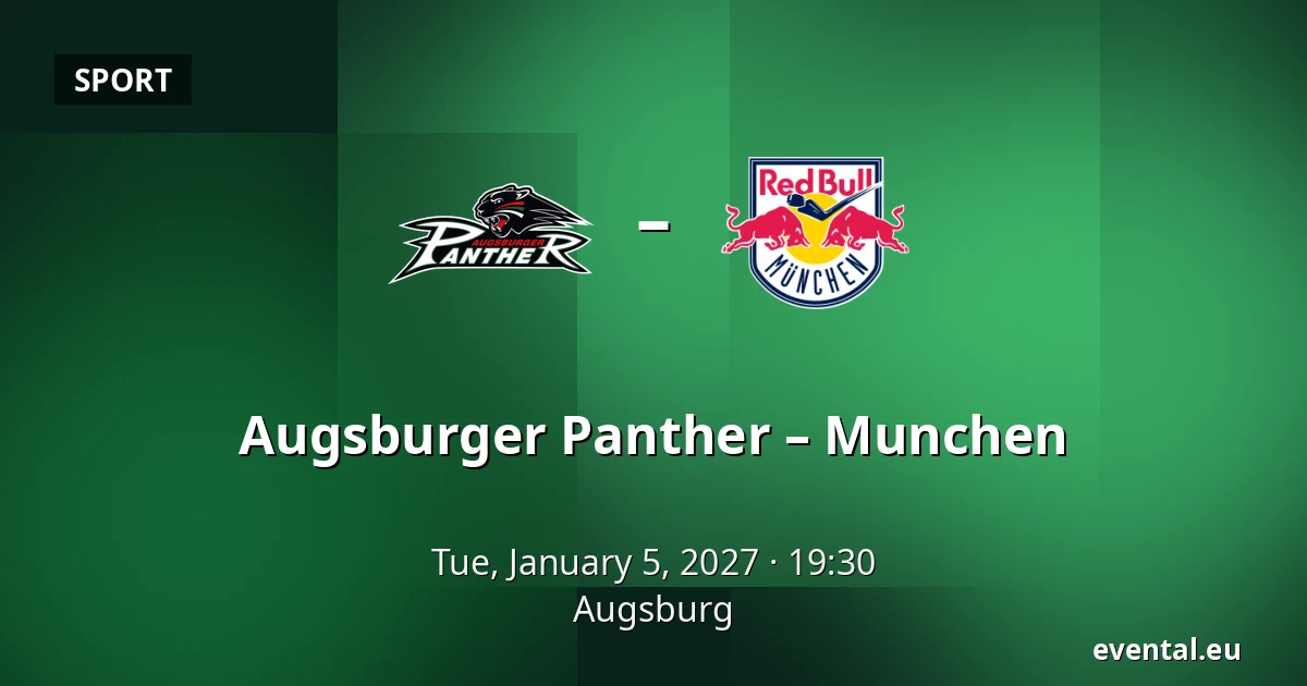 Augsburger Panther – Munchen — Augsburg