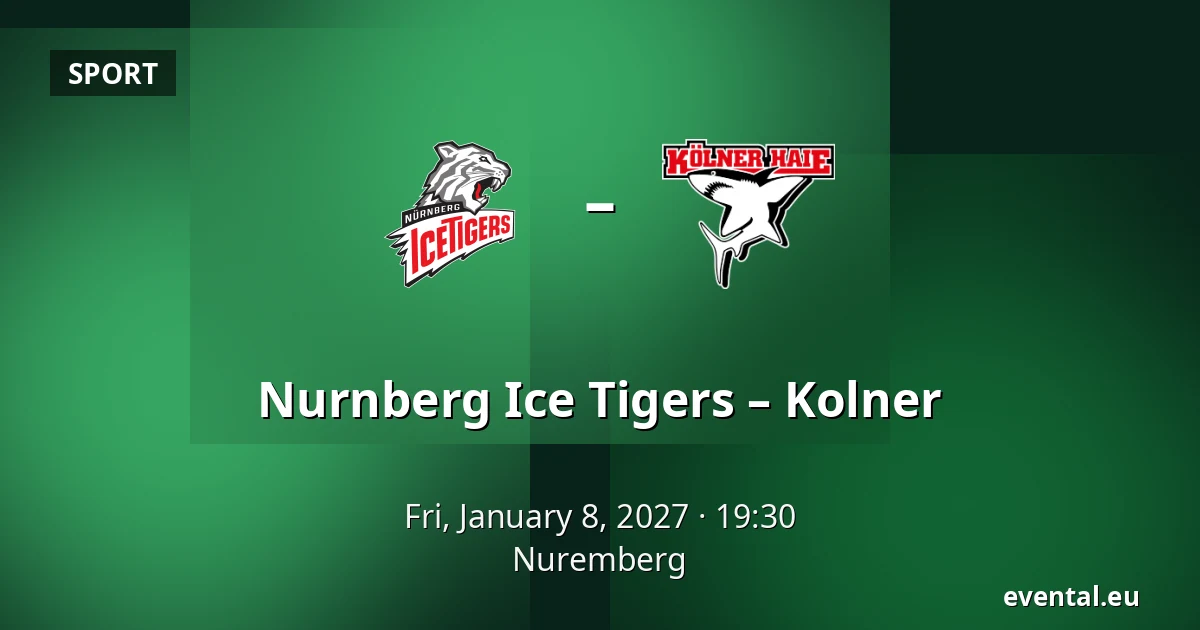 Nurnberg Ice Tigers – Kolner — Nuremberg
