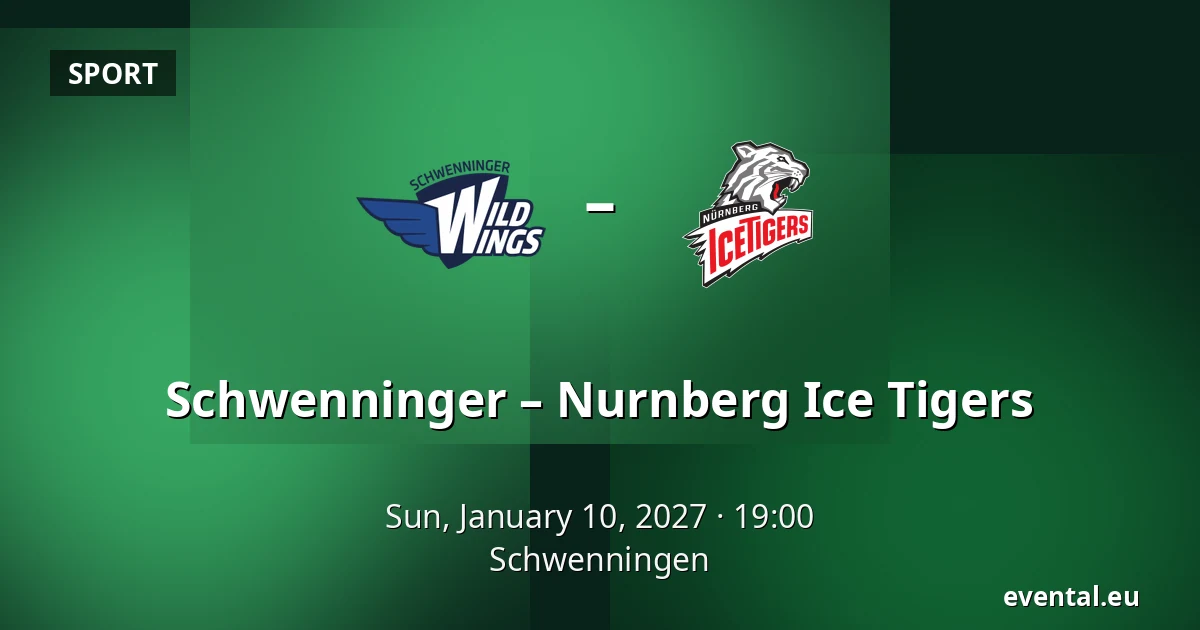 Schwenninger – Nurnberg Ice Tigers — Schwenningen