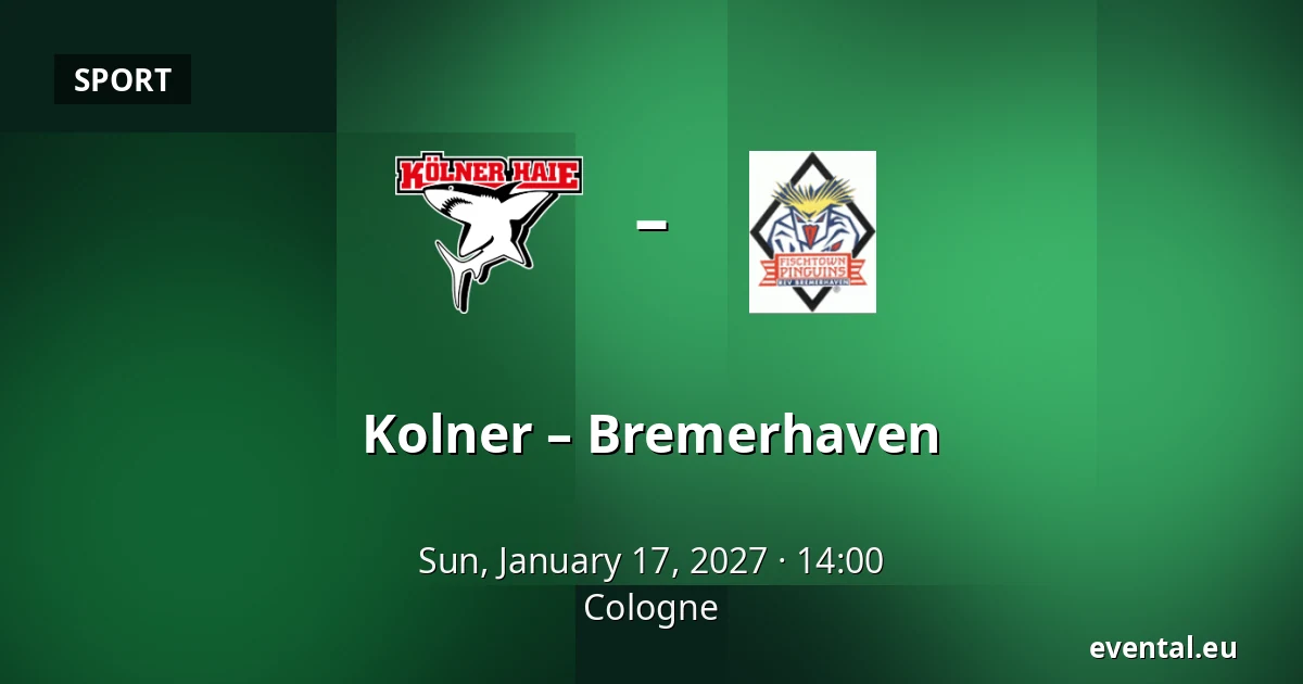 Kolner – Bremerhaven — Cologne
