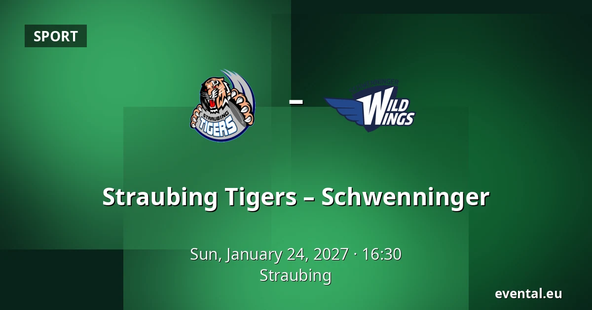 Straubing Tigers – Schwenninger — Straubing