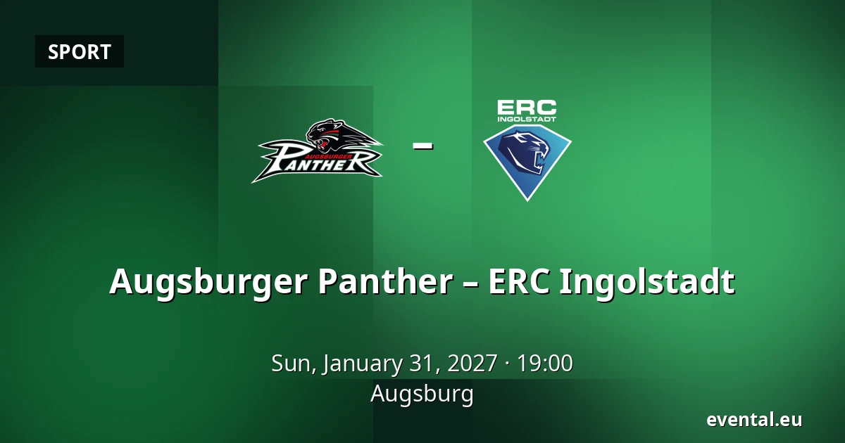 Augsburger Panther – ERC Ingolstadt — Augsburg
