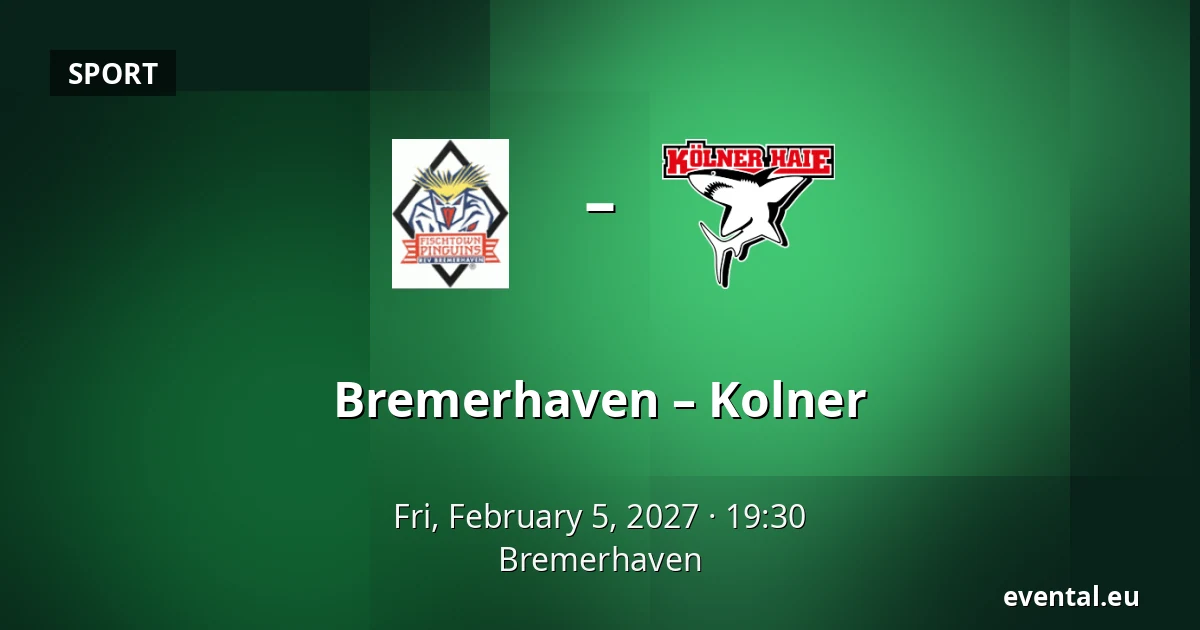Bremerhaven – Kolner — Bremerhaven