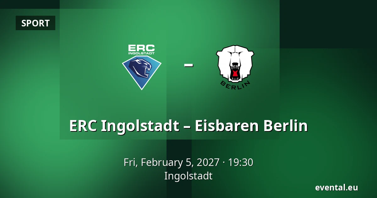 ERC Ingolstadt – Eisbaren Berlin — Ingolstadt
