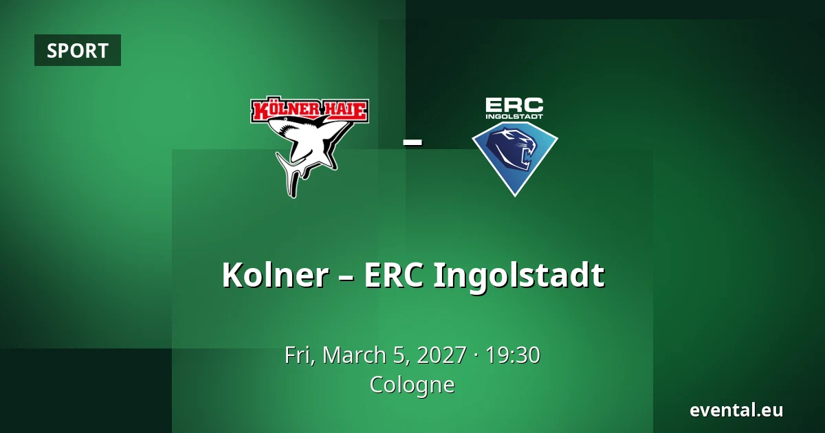 Kolner – ERC Ingolstadt — Cologne