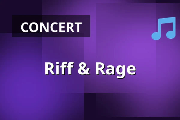 Riff & Rage — E-Werk Kulturzentrum, Erlangen