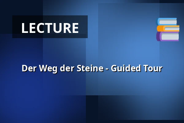 Der Weg der Steine - Guided Tour — Rathaus Uelzen, Uelzen