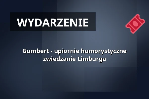 Gumbert - upiornie humorystyczne zwiedzanie Limburga — Klosterruine Limburg, Bad Dürkheim