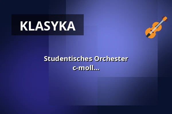 Studentisches Orchester Baden-Württemberg e.V. - Symfonia nr 2 c-moll "Zmartwychwstanie" — Stadthalle Biberach, Biberach an der Riß