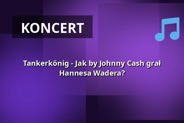 Tankerkönig - Jak by Johnny Cash grał Hannesa Wadera? — Kulturinsel Borkum, Borkum
