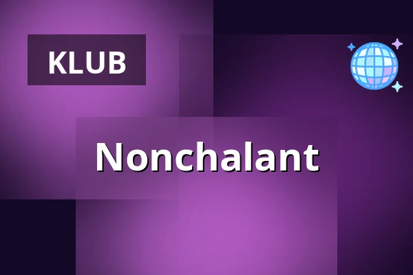Nonchalant — Baalsaal, Hamburg