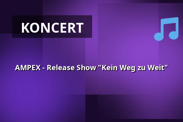 AMPEX - Release Show "Kein Weg zu Weit" — Riders Cafe, Lübeck