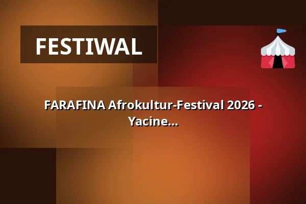 FARAFINA Afrokultur-Festival 2026 - Re:Claim Y:Our Stories - Koncerty na żywo: Yacine Rosa & OUDJÍ z zespołem z Republiki Zielonego Przylądka (UNESCO City of Music) | MELANE z zespołem — Kulturzentrum Pavillon, Hannover