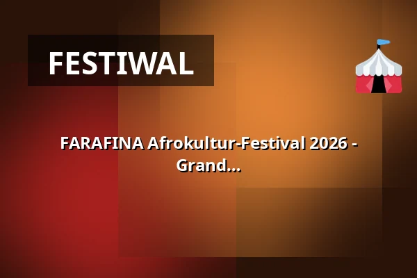FARAFINA Afrokultur-Festival 2026 - Re:Claim Y:Our Stories - Tanzperformance: Grand Z | Live-Konzerte: Alicia Cibola mit Band | Bantu Riots & Ruffin Nkoy — Kulturzentrum Pavillon, Hannover