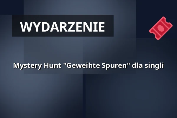 Mystery Hunt "Geweihte Spuren" dla singli — Stadtcafe, Wiedeń