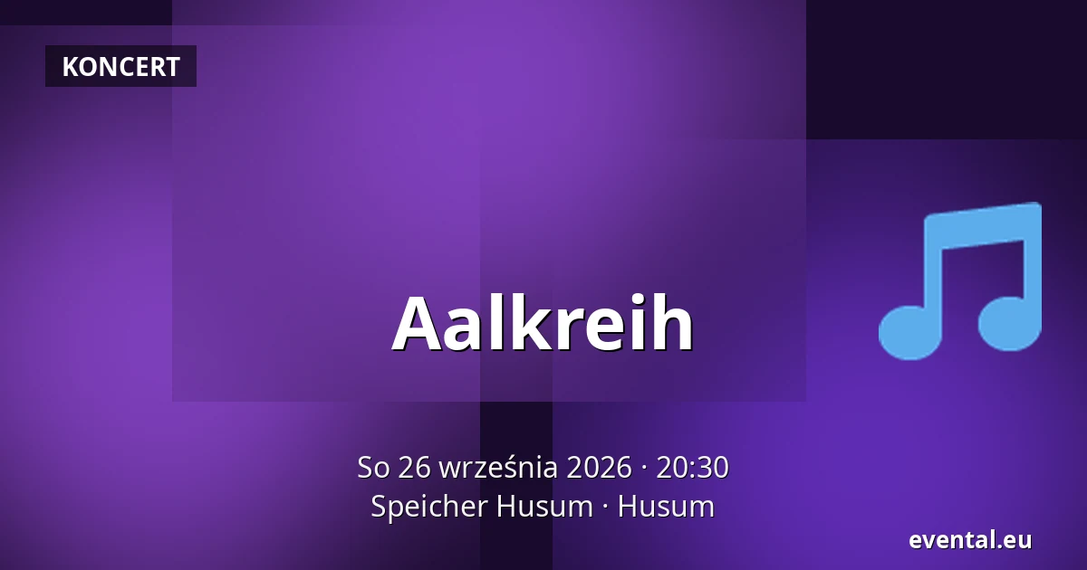 Aalkreih — Speicher Husum, Husum