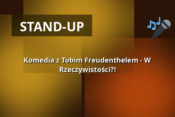 Komedia z Tobim Freudenthelem - W Rzeczywistości?! — Baker Street, Eventgastronomie im Hirsch, Saarbrücken