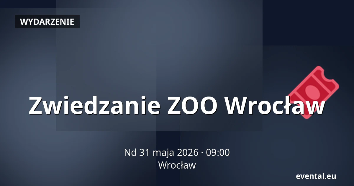 Zwiedzanie ZOO Wrocław — Wrocław