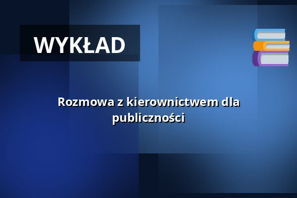 Rozmowa z kierownictwem dla publiczności — Burgtheater, Wiedeń