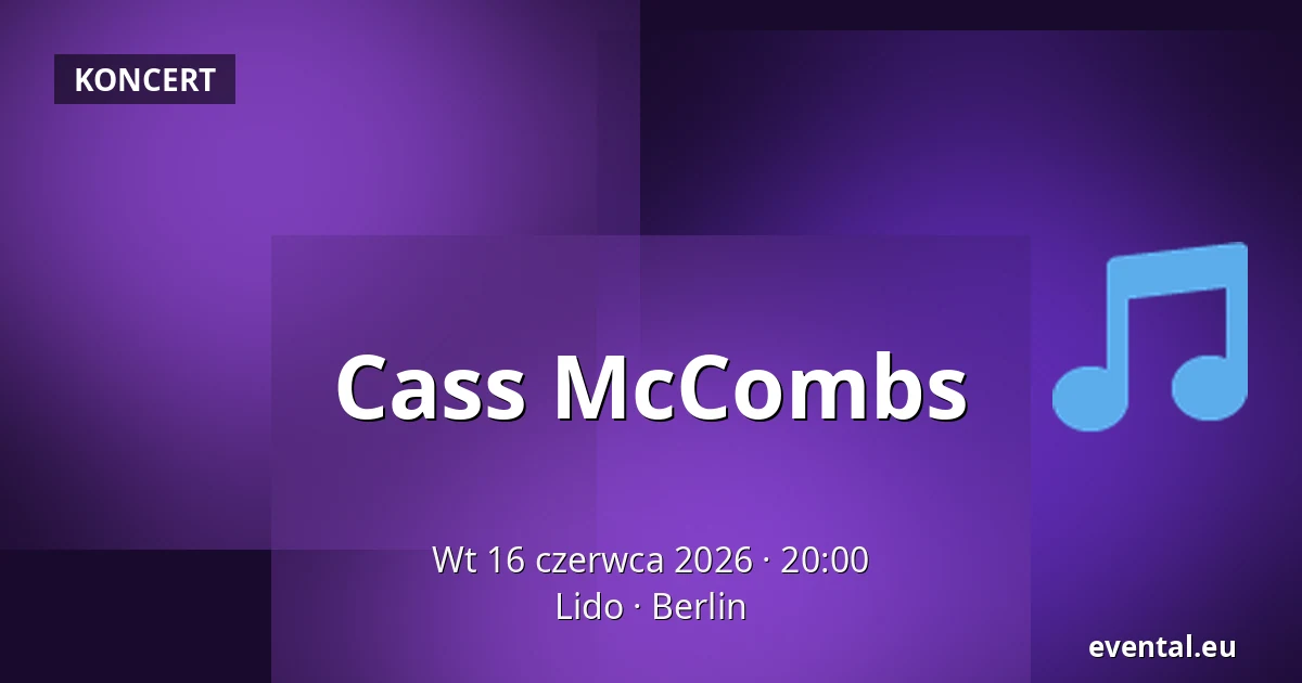 Cass McCombs — Lido, Berlin