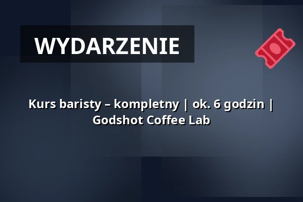 Kurs baristy – kompletny | ok. 6 godzin | Godshot Coffee Lab — Godshot Coffee Lab, Berlin