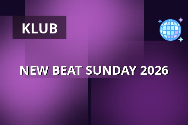 NEW BEAT SUNDAY 2026 — Urban Spree, Berlin