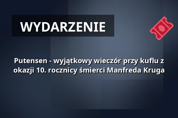 Putensen - wyjątkowy wieczór przy kuflu z okazji 10. rocznicy śmierci Manfreda Kruga — Hotel & Restaurant Neu-Helgoland, Berlin