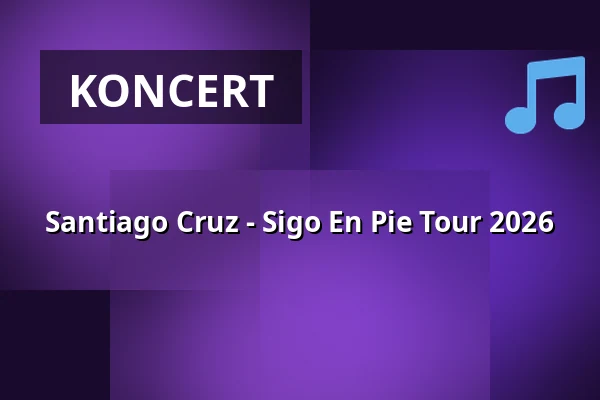 Santiago Cruz - Sigo En Pie Tour 2026 — Passionskirche Kreuzberg, Berlin