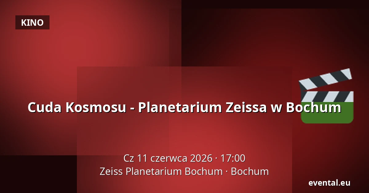 Cuda Kosmosu - Planetarium Zeissa w Bochum — Zeiss Planetarium Bochum, Bochum
