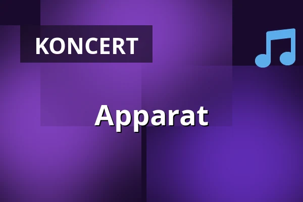 Apparat — Theater des Westens, Berlin