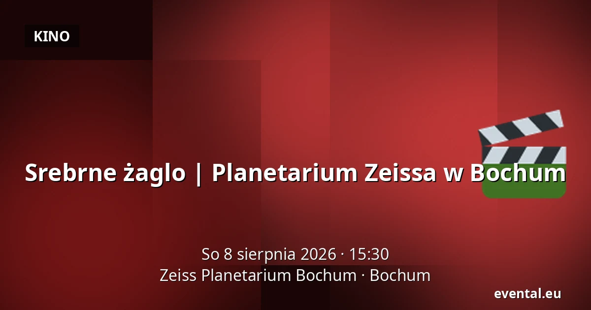 Srebrne żaglo | Planetarium Zeissa w Bochum — Zeiss Planetarium Bochum, Bochum