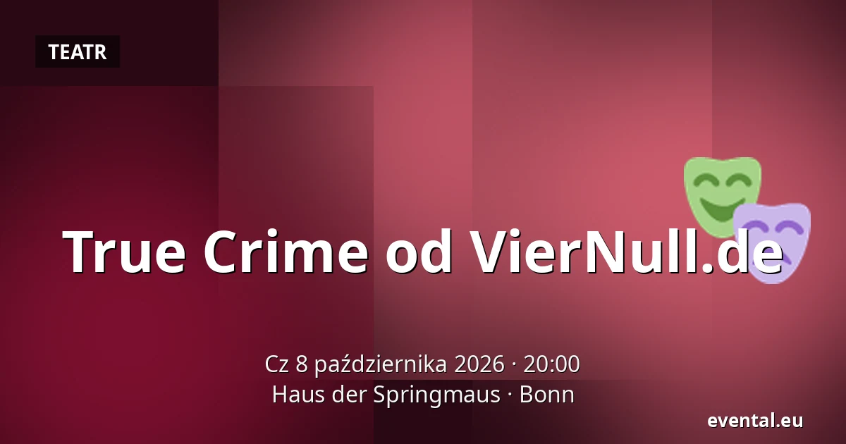 True Crime od VierNull.de — Haus der Springmaus, Bonn