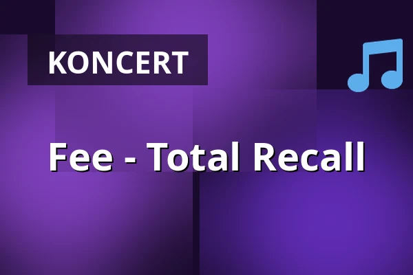 Fee - Total Recall — westand, Braunschweig