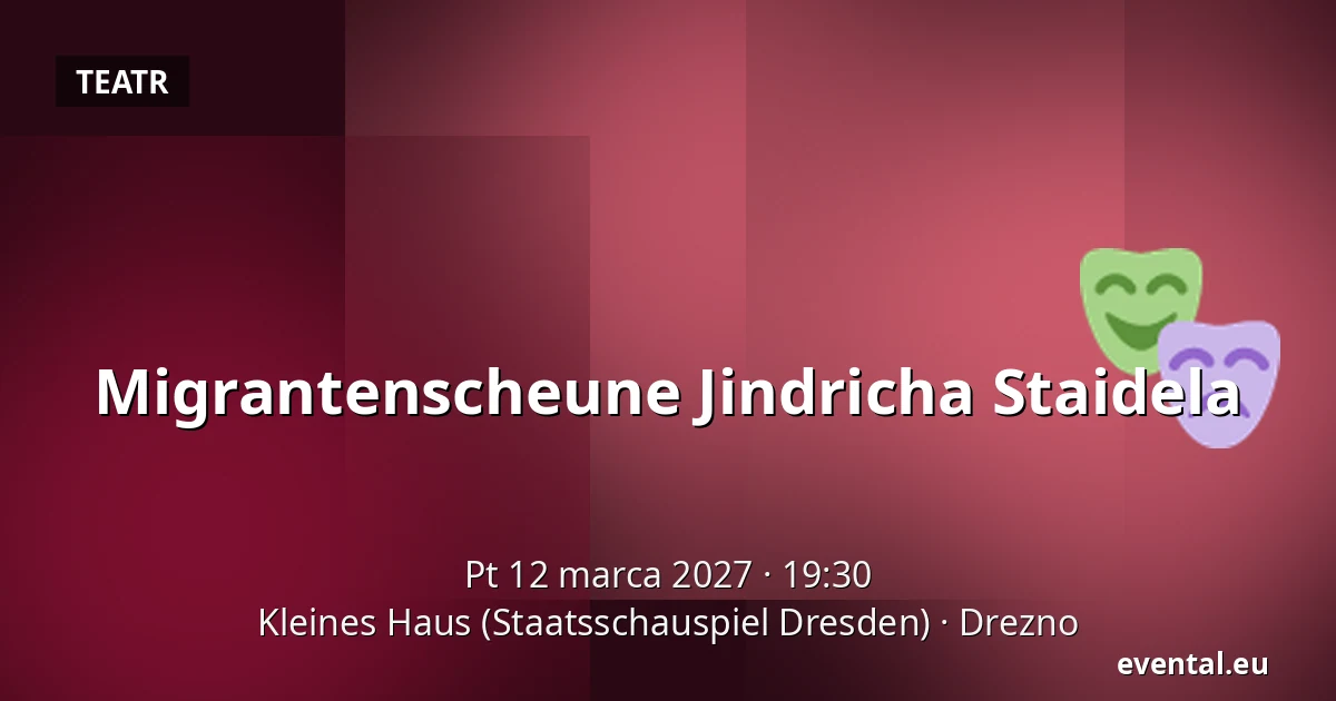 Migrantenscheune Jindricha Staidela — Kleines Haus (Staatsschauspiel Dresden), Drezno
