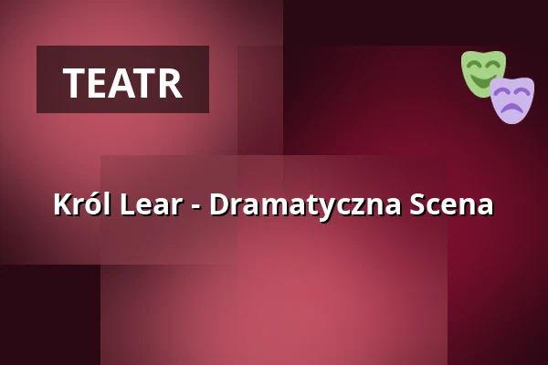 Król Lear - Dramatyczna Scena — Grüneburgpark, Frankfurt nad Menem