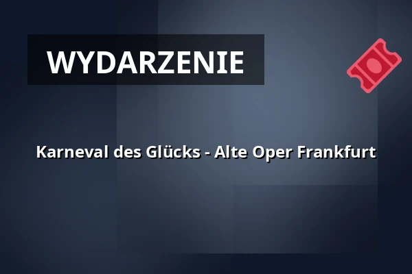 Karneval des Glücks - Alte Oper Frankfurt — Albert Mangelsdorff Foyer, Frankfurt nad Menem