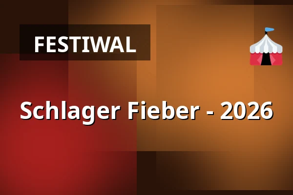 Schlager Fieber - 2026 — heristo-arena, Halle (Westfalen)
