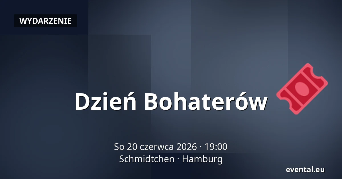 Dzień Bohaterów — Schmidtchen, Hamburg