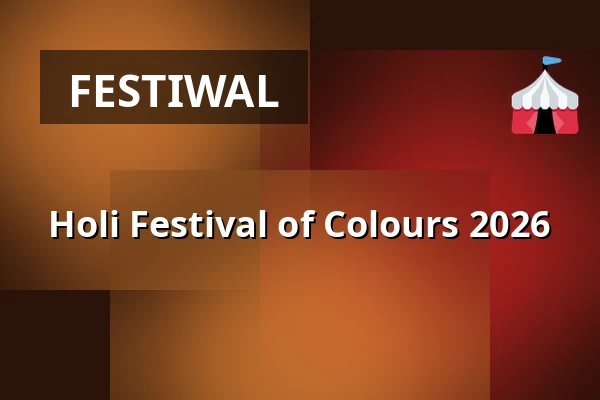 Holi Festival of Colours 2026 — Horner Rennbahn, Hamburg