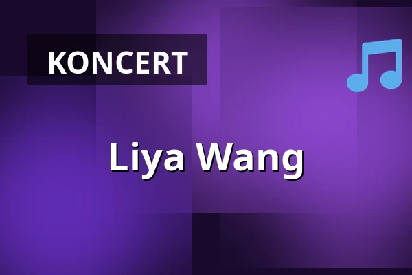 Liya Wang — Kleiner Sendesaal im NDR, Hannover
