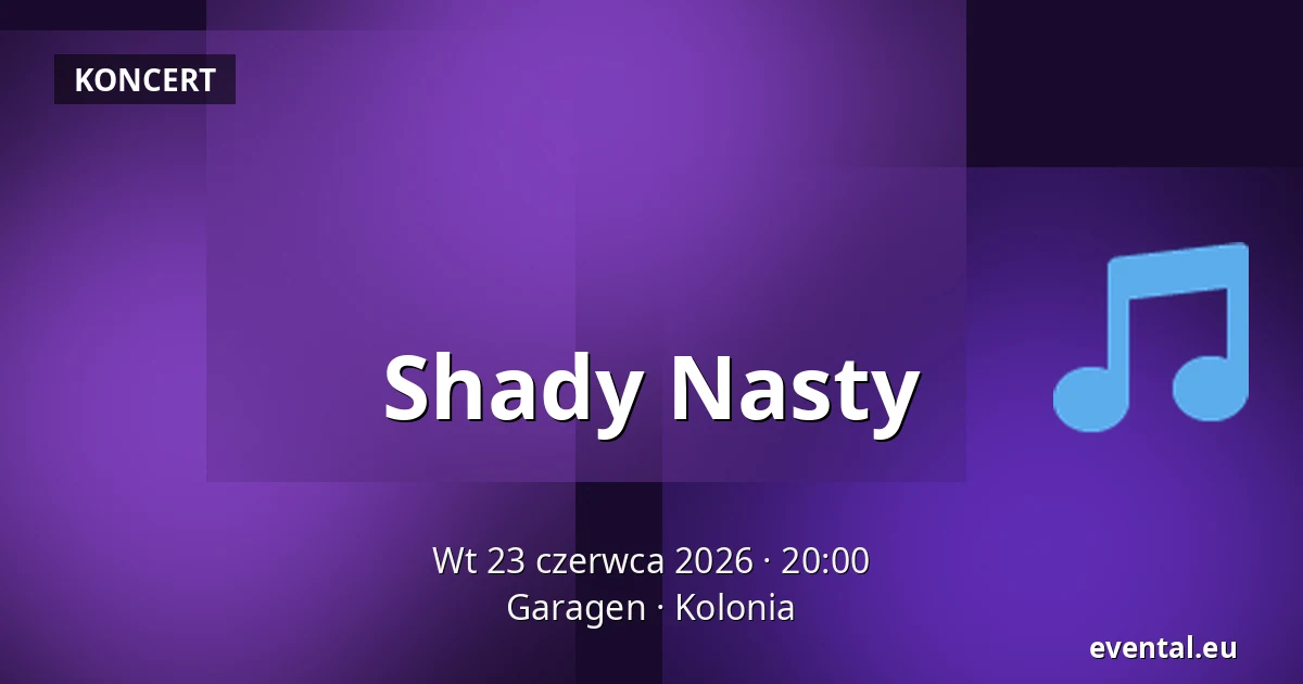 Shady Nasty — Garagen, Kolonia