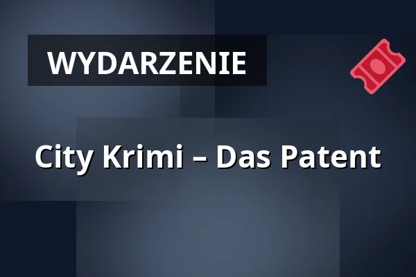 City Krimi – Das Patent — CITY-KRIMI Münster, Münster