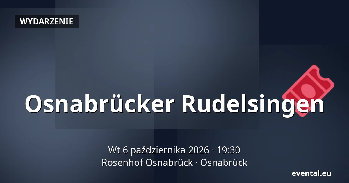Osnabrücker Rudelsingen — Rosenhof Osnabrück, Osnabrück