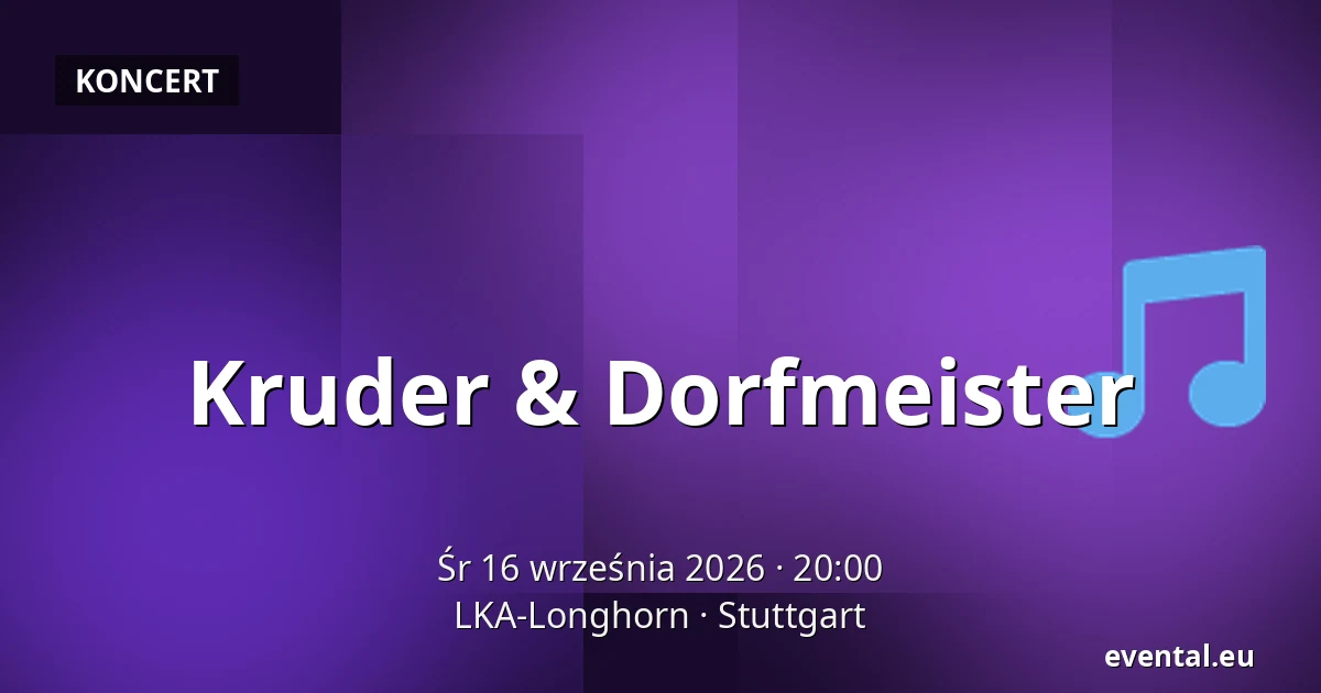 Kruder & Dorfmeister — LKA-Longhorn, Stuttgart
